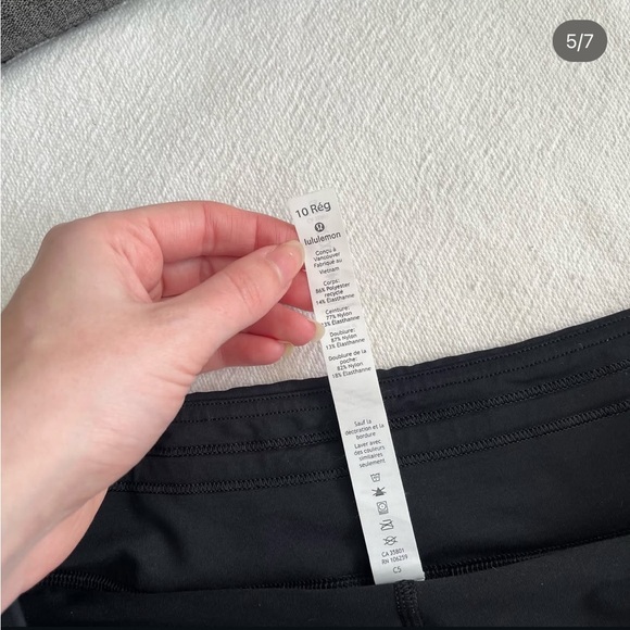 Lululemon❣️Pace Rival Skirt - Picture 5 of 7